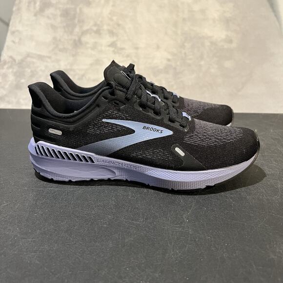Brooks Launch GTS 9 Womens 7.5 B Black 1203741B060 Athletic Running Sneakers - Picture 1 of 10
